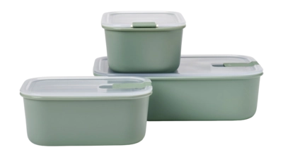 Set Storage Systems Mepal Easyclip (2 x 700 ml + 1500 ml) Nordic Sage (Set of 3)