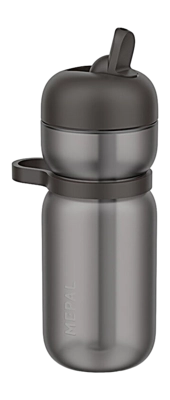 Wasserflasche Mepal Flip Sport Graphite Black 600 ml