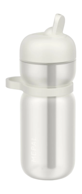 Water Bottle Mepal Flip Sport Ceramic White 600 ml