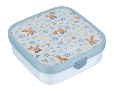 Food Container for Children Mepal Bento Campus Large Forest Friends 1300 ml