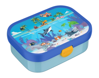 Porta pranzo bambini Mepal Campus Bento 0,75 L, Con Bentobox, Oceano Tropicale