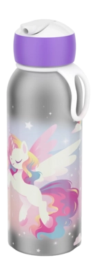 Thermal Flask for Children Mepal Flip-Up Campus Unicorn Glow 350 ml