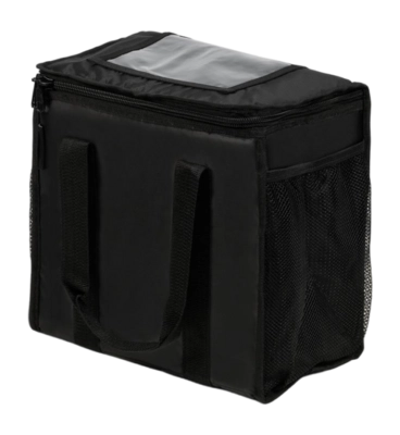 Sac Isotherme Steamy Food Delivery Bag Black Small 19L