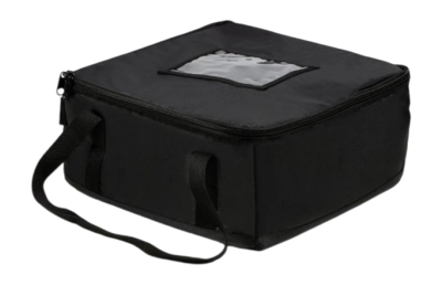 Sac Isotherme Steamy Food Delivery Bag Pizza Black 29L