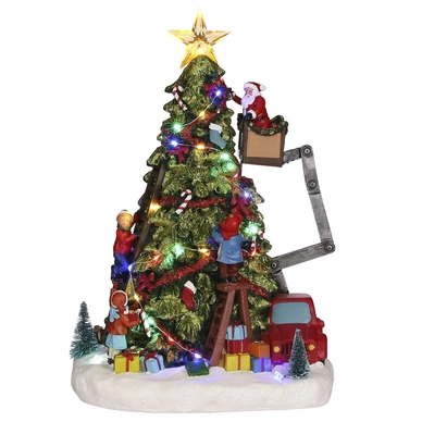 Luville Santa And Kids Xmas Tree Adapter Included