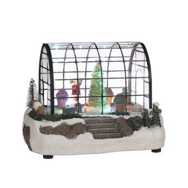 Luville Greenhouse With Santa Battery Operated