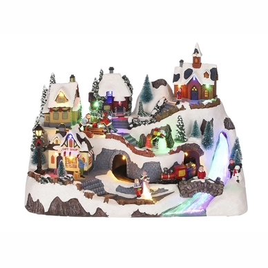Luville Village Scenery Adapter Included
