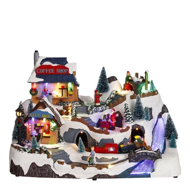 Winterlandschaft Zug Luville Adapter Inklusive