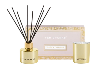 Reed Diffuser Ted Sparks Vanilla & Cedarwood (Set of 2)
