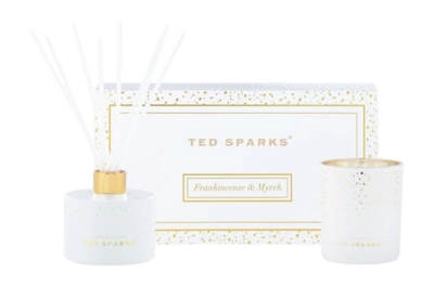Giftset Ted Sparks Fankincense & Myrrh (Set van 2)