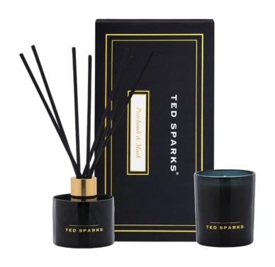 Giftset Ted Sparks Patchouli & Musk (Set van 2)