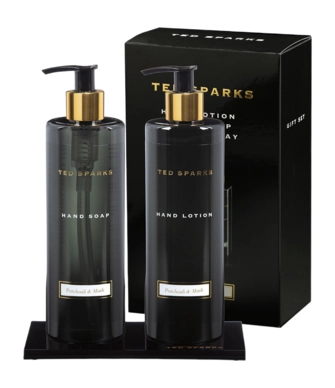 Giftset Hand Ted Sparks Patchouli & Musk (Set van 2)