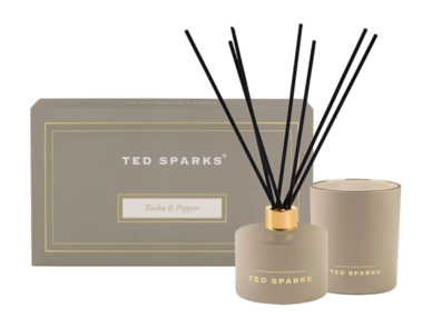 Giftset Ted Sparks Geur Tonka & Pepper (Set van 2)