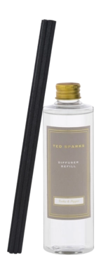 Navulling Geurstokjes Ted Sparks Tonka & Pepper 250 ml