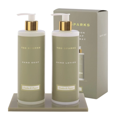 Giftset Ted Sparks Hand Tonka & Pepper (Set van 2)