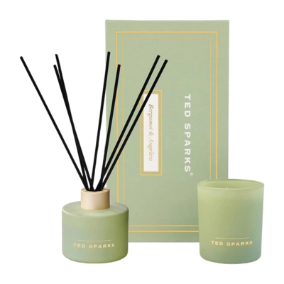 Geschenkset Ted Sparks Bergamot & Angelica (Set von 2)