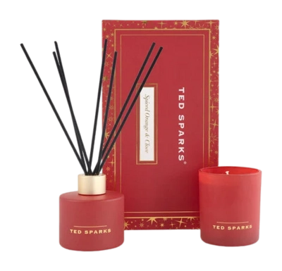 Coffret Cadeau Ted Sparks Spiced Orange & Clove (Lot de 2)