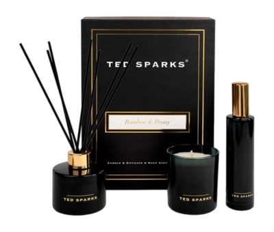 Fragrance Gift Set Ted Sparks Bamboo & Peony (Set of 3)