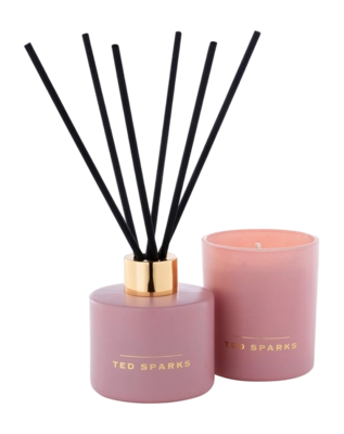 Giftset Ted Sparks Cypress & Cardamom Purple (Set van 2)