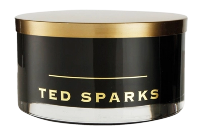 Kaars Ted Sparks Outdoor Candle Magnum Black