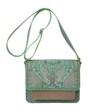 Schoudertas Pip Studio Kyoto Festival Cross Body Flap Green
