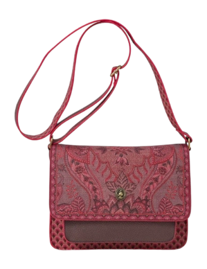 Schoudertas Pip Studio Kyoto Festival Cross Body Flap Dark Pink