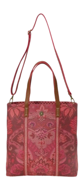 Draagtas Pip Studio Kyoto Festival Shopper Square Dark Pink