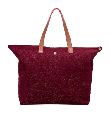 Draagtas Pip Studio Velvet Quiltey Days Tote Bag Red