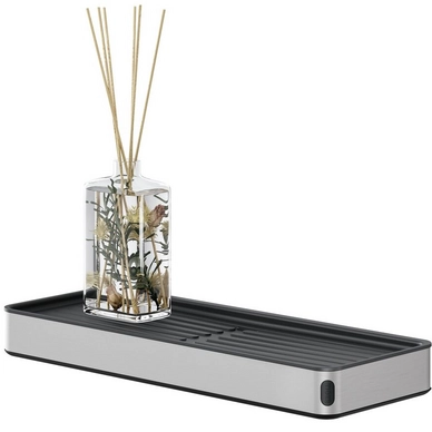 Tablette Tiger Cooper Noir Inox Brossé 28 cm