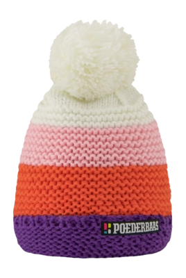 Mütze Poederbaas Classic Colorful 2.0 Unisex White / Pink / Orange / Purple