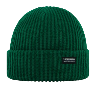 Beanie Hat Poederbaas Royal Rib Green
