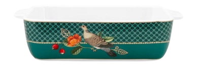 Ovenschaal Pip Studio Winter Wonderland Bird Rectangular Green