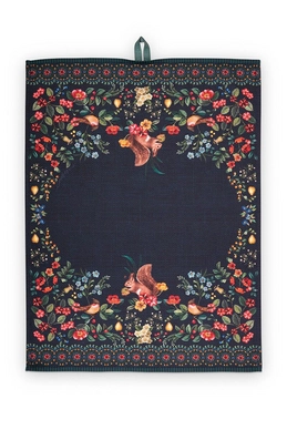 Tea Towel Pip Studio Winter Wonderland Overall Dark Blue