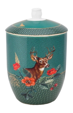 Voorraadpot Pip Studio Winter Wonderland Green 1,5 L