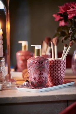 Pip Studio Bathroom Accessories FW2023 Kyoto Festival Dark Pink 01