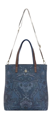 Draagtas Pip Studio Kyoto Festival Shopper Square Denim Blue