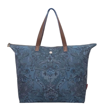 Draagtas Pip Studio Kyoto Festival Tote Bag Denim Blue