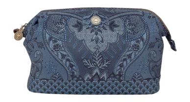 Toilettas Pip Studio Kyoto Festival Cosmetic Purse Large Denim Blue