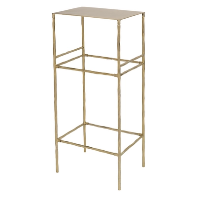 Plantenstandaard Urban Nature Culture Gallipoli B Gold 27 x 35 x 75 cm