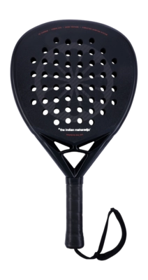 Raquette de Padel The Indian Maharadja Graphite HX4 Black White
