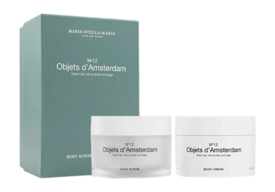 Körperpeeling- und Cremegeschenkset Marie-Stella-Maris Objets d'Amsterdam 200 ml