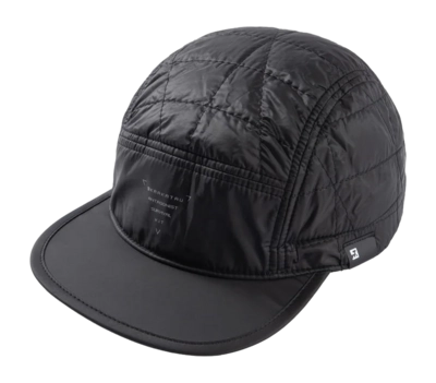 Casquette Krakatau Unisex Quilted Black