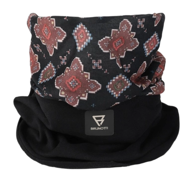 Cache Cou Brunotti Unisexe Twostroke Uni Scarf Black