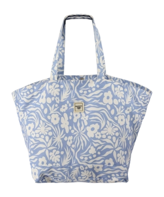 Tragetasche Brunotti Tamra Damen Floral Swirl Aqua Bluebell