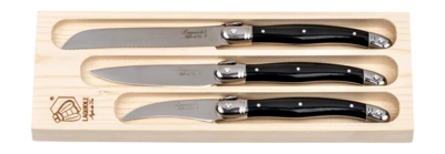 Knife Set Laguiole Style de Vie Premium Line Kitchen Knives (3-piece)
