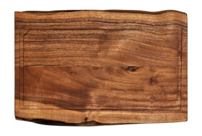 Tagliere in legno con bordo Forged Essentials 45 x 30 cm, Acacia