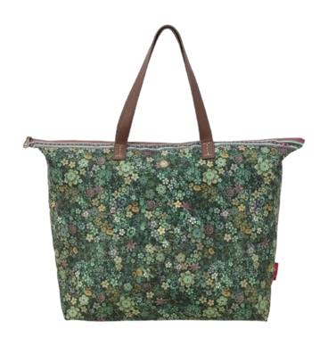 Draagtas Pip Studio Tutti i Fiori Tote Bag Green Stijlvol in Huis