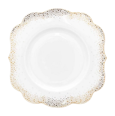 Dinner Plate Set Pip Studio Royal Winter White 23.5 cm (Set of 6)