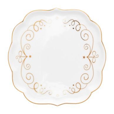 Soucoupe à Thé Pip Studio Royal Winter White 10 cm (Lot de 6)