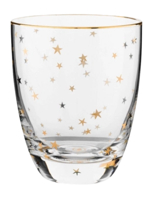 Water Glass Set Pip Studio Stars Gold 360 ml (Set of 6)